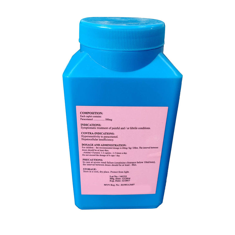 Paracetamol Tabletten, AcetaminophenolTablettencapsules