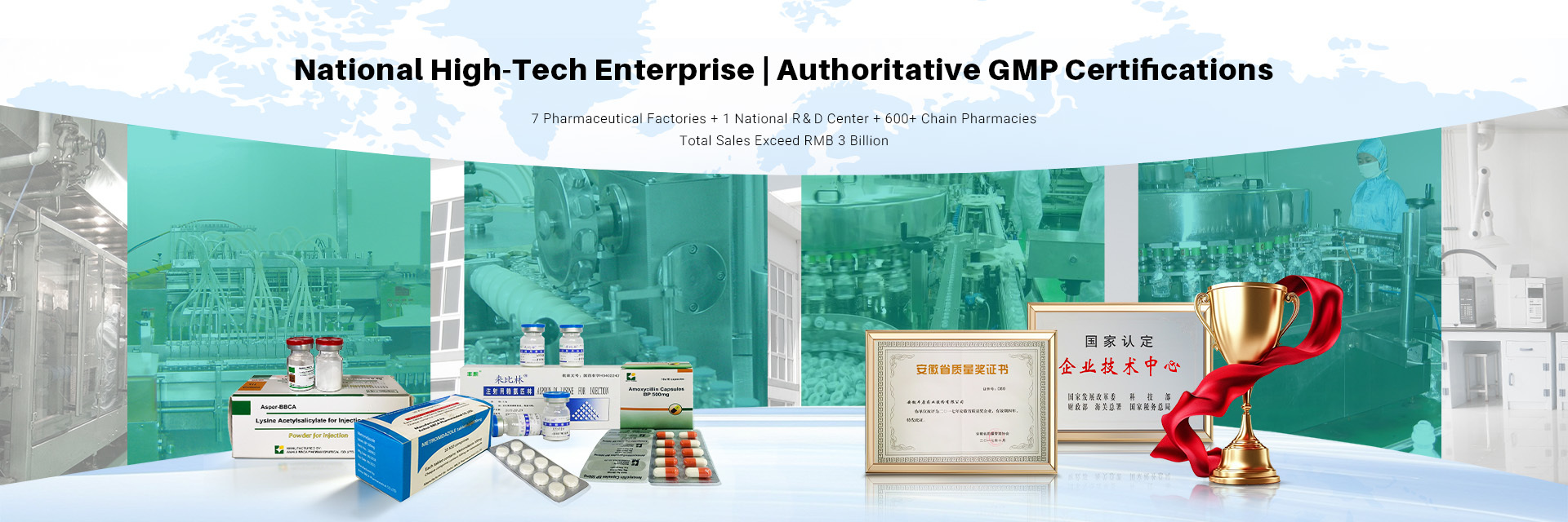 kwaliteit Actief Farmaceutisch Ingrediënt fabriek